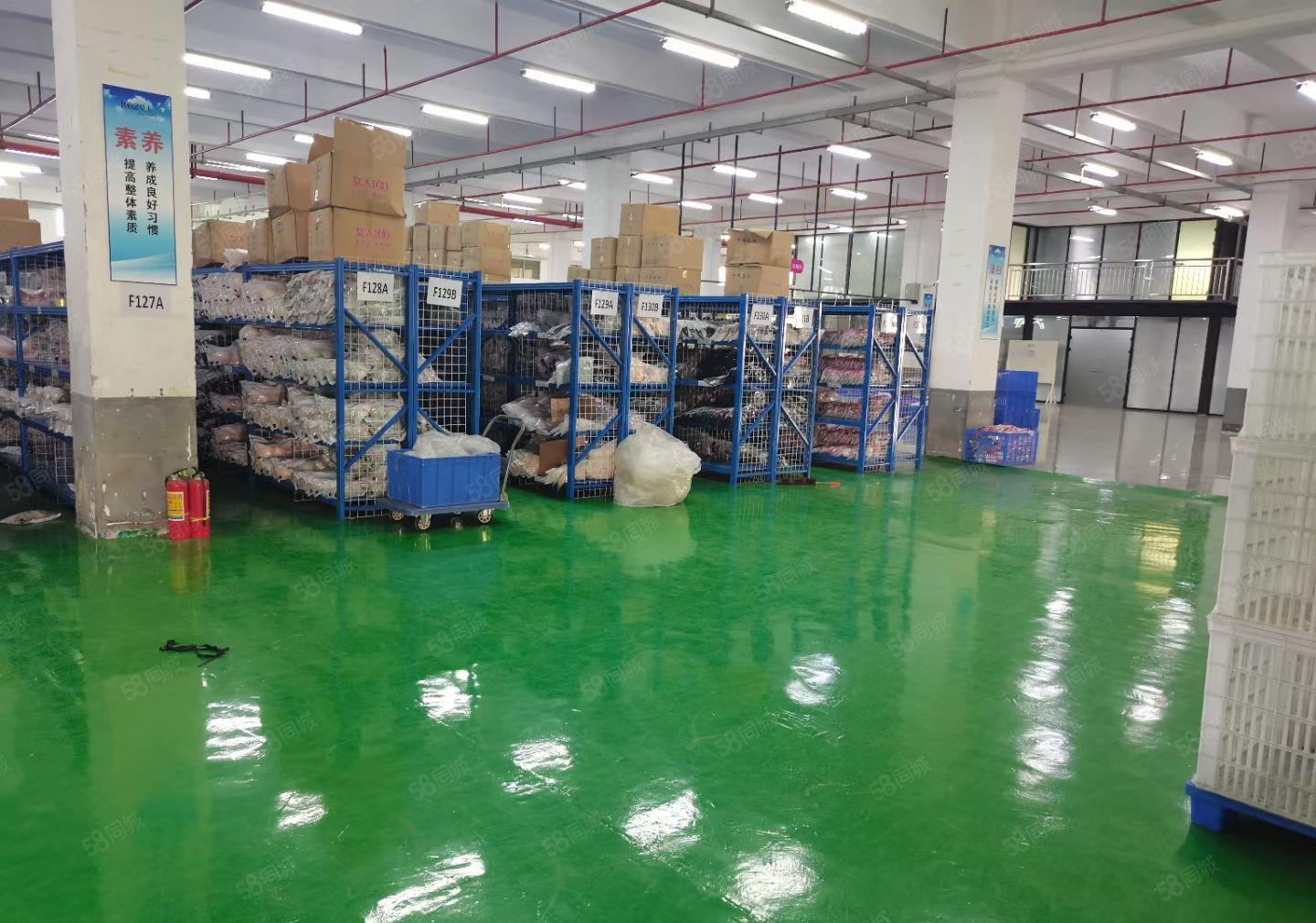 茶山工业园租客自用厂房分租2000平方，带部分装修价格18