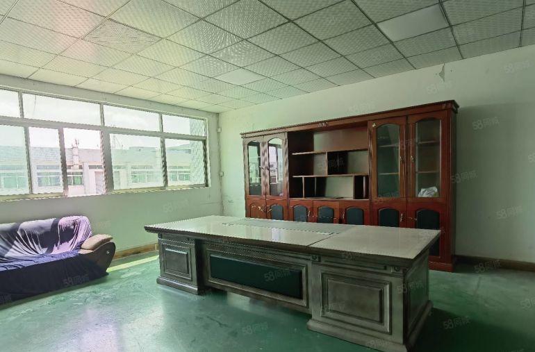 茶山1000平钢构现成装修办公室水电齐全实际面积独院厂房出租