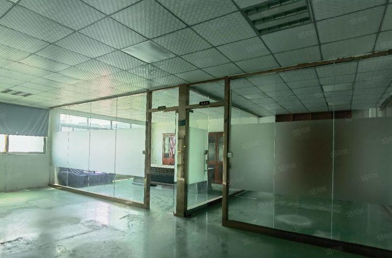 石排1500平一楼现成装修办公室水电齐全实际面积独院厂房出租