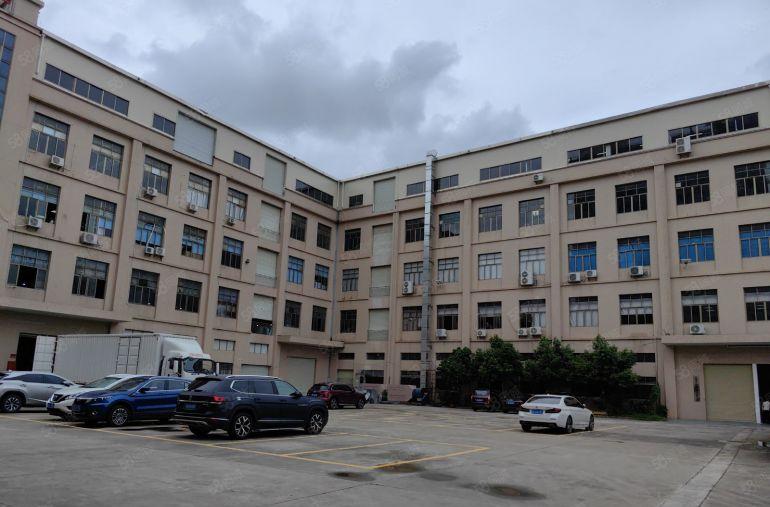 石排镇向西工业区分租四楼标准厂房出租带地坪漆装修靠近高速