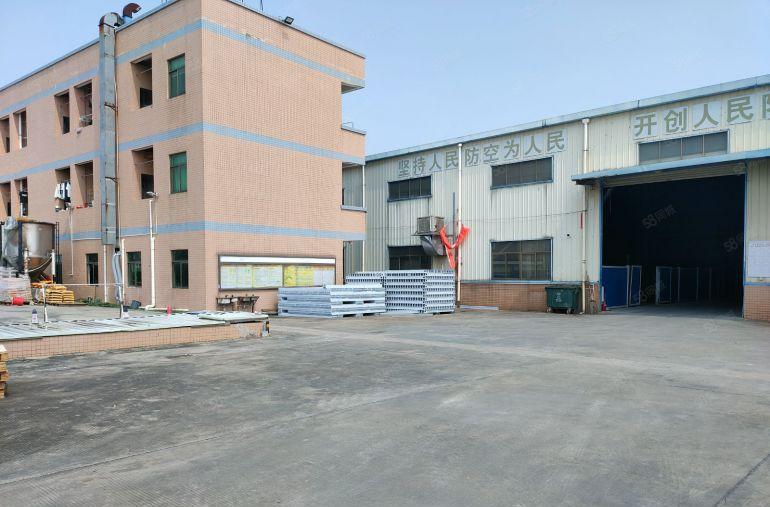 石排沙角村原房东独院钢构单一层厂房仓库低价出租6000平方