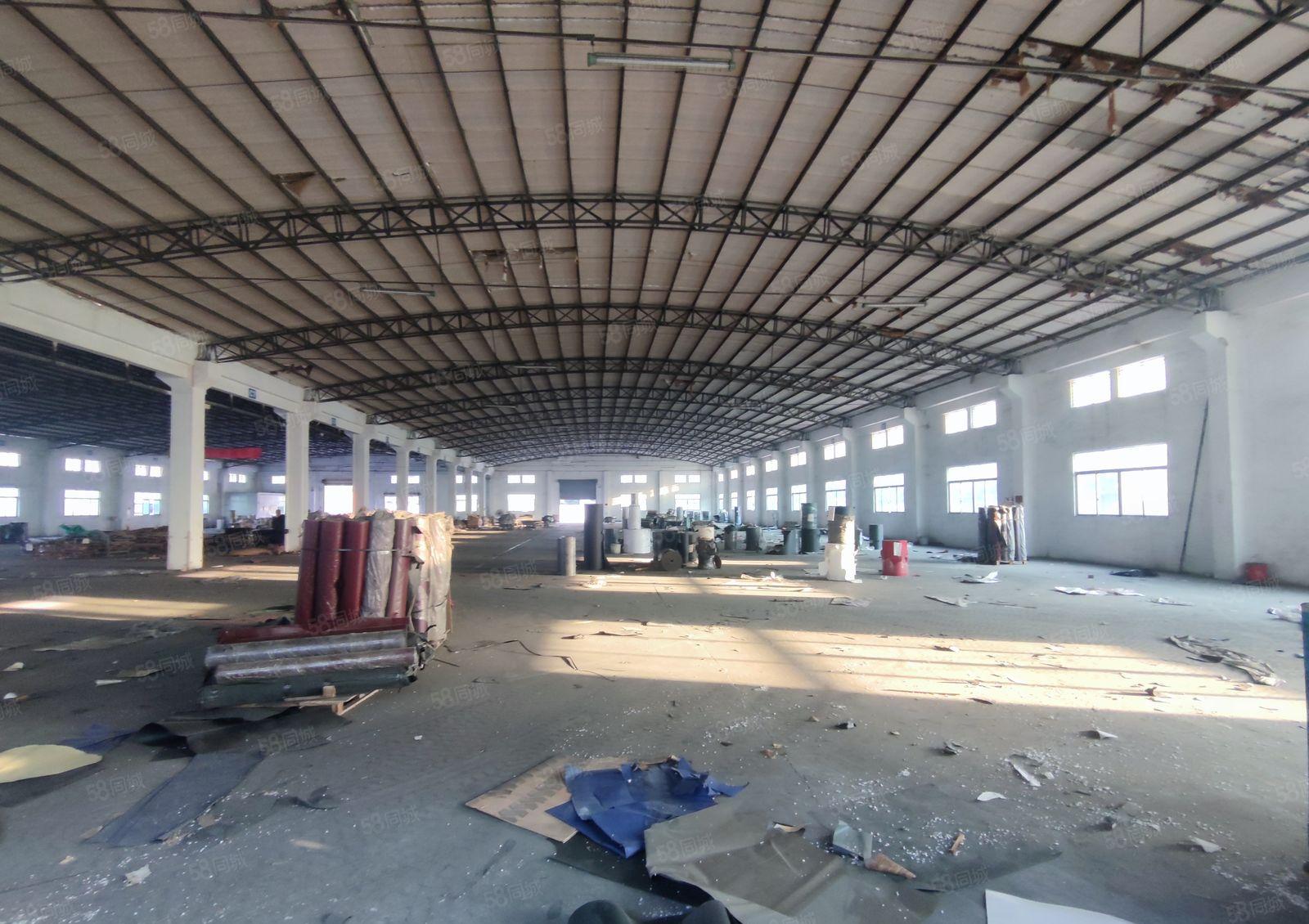 中堂镇原房东独院单一层厂房出租4500平米滴水7.5米高