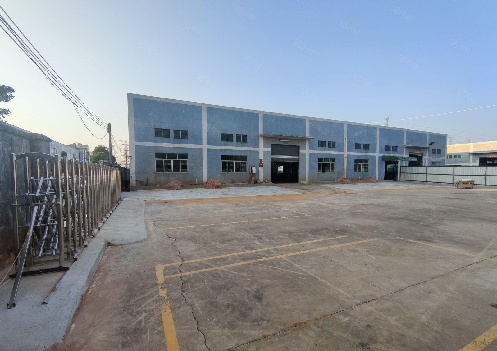 中堂镇原房东独院单一层厂房出租4500平米滴水7.5米高