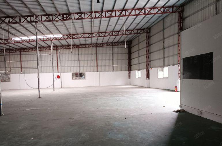 中堂厂房500平出租，工业 厂房出租滴水8米单一层仓库出租