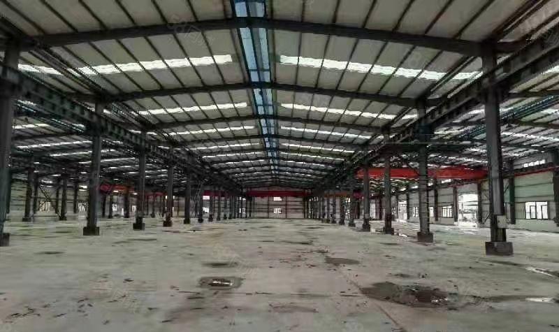 新出独院 13000平米10米钢构带卸货平台 空地8000