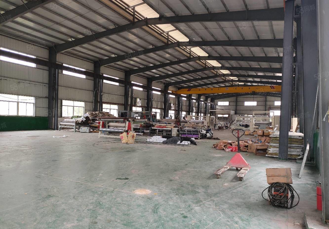 中堂镇钢材市场旁带10吨行车钢结构厂房2000方出租