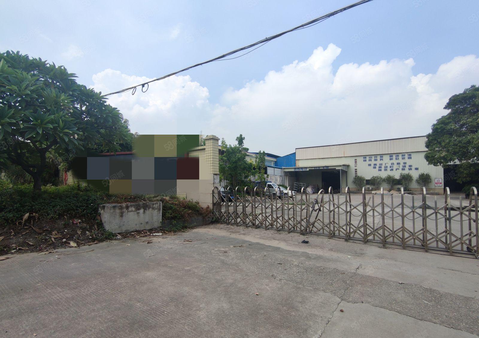 中堂北王路附近原房东独门独院单一层厂房出租3900平米空地大