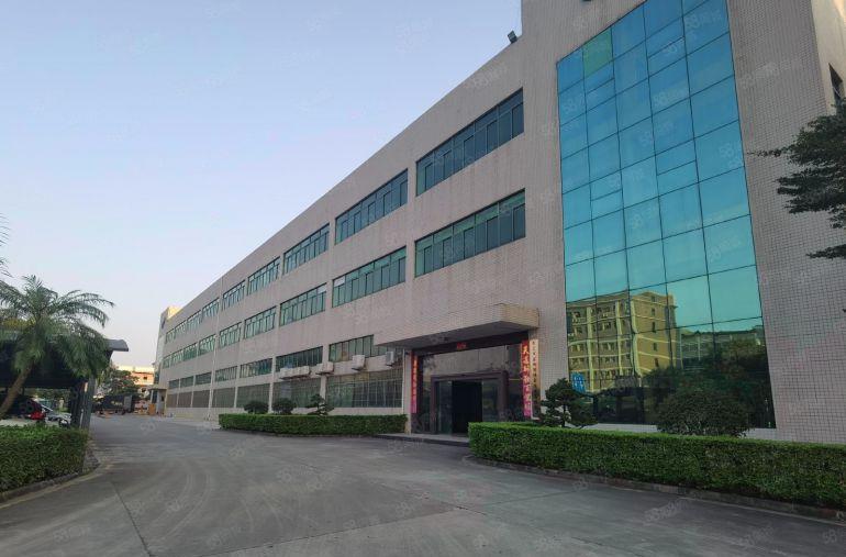 中堂独院8000三层可以分租精装修办公室花园式厂房