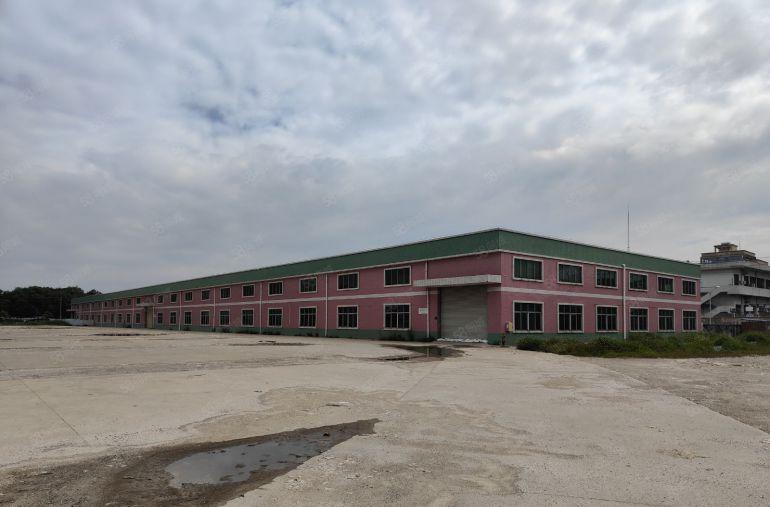 中堂镇超大空地单一层8600方工业厂房低价出租可分租