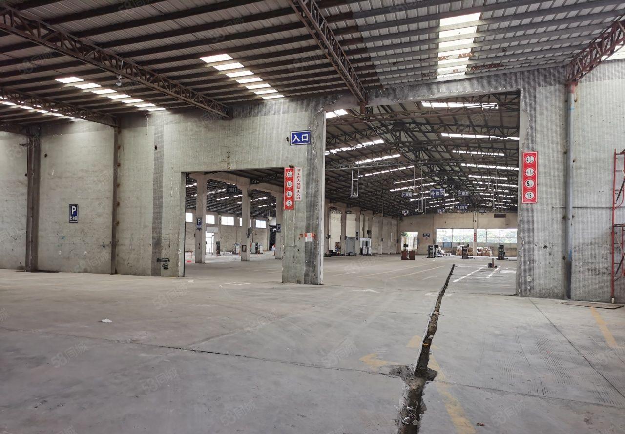 中堂镇原房东单一层8000平钢构铁皮独院厂房北王路边可办环评