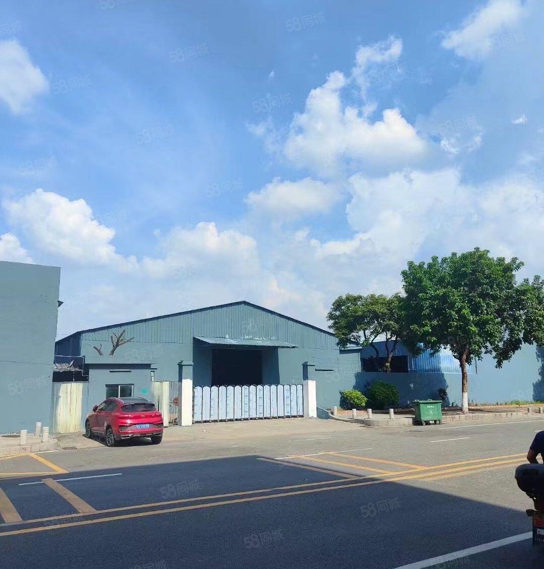 中堂超大用电独院厂房滴水10米高带航吊招租。