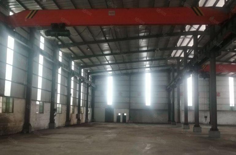 1800平方原房东独门独院带三台10吨航车厂房出租