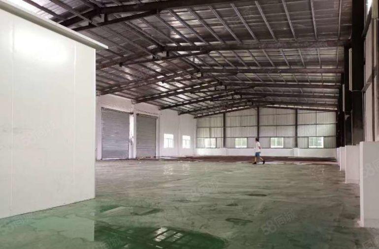 中堂镇原房东独院单一层厂房出租2000平方，8米高，带牛角