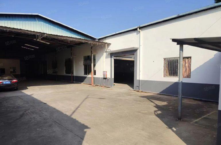 中堂2000平方独门独院大马路旁边厂房招租