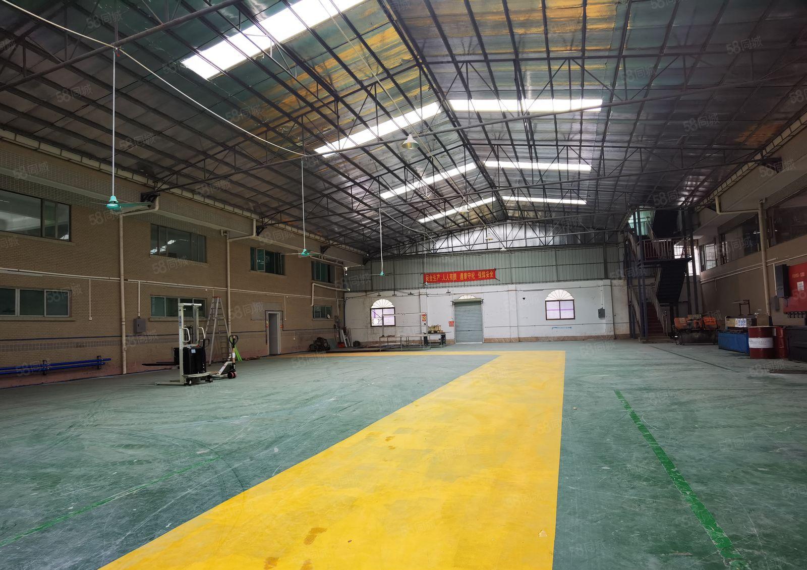 高埗独院钢构厂房出租3600平方可分租带装修水电齐全交通方便