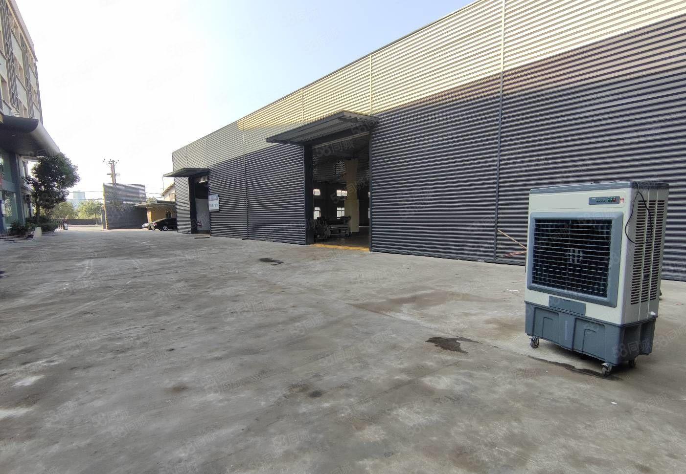 高埗镇省道边独门独院单一层钢构厂房低价出租，大小可分可办环评