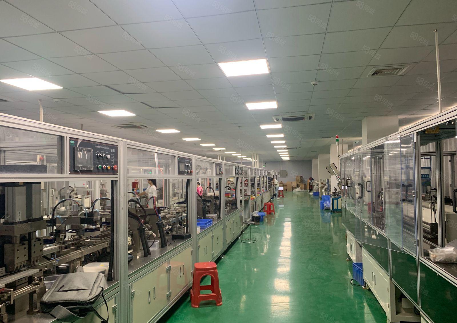 企石东山楼上精装修厂房1380平米带无尘车间