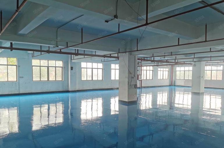 企石镇楼上小厂房800平米厂房出租全新地坪漆3吨货梯