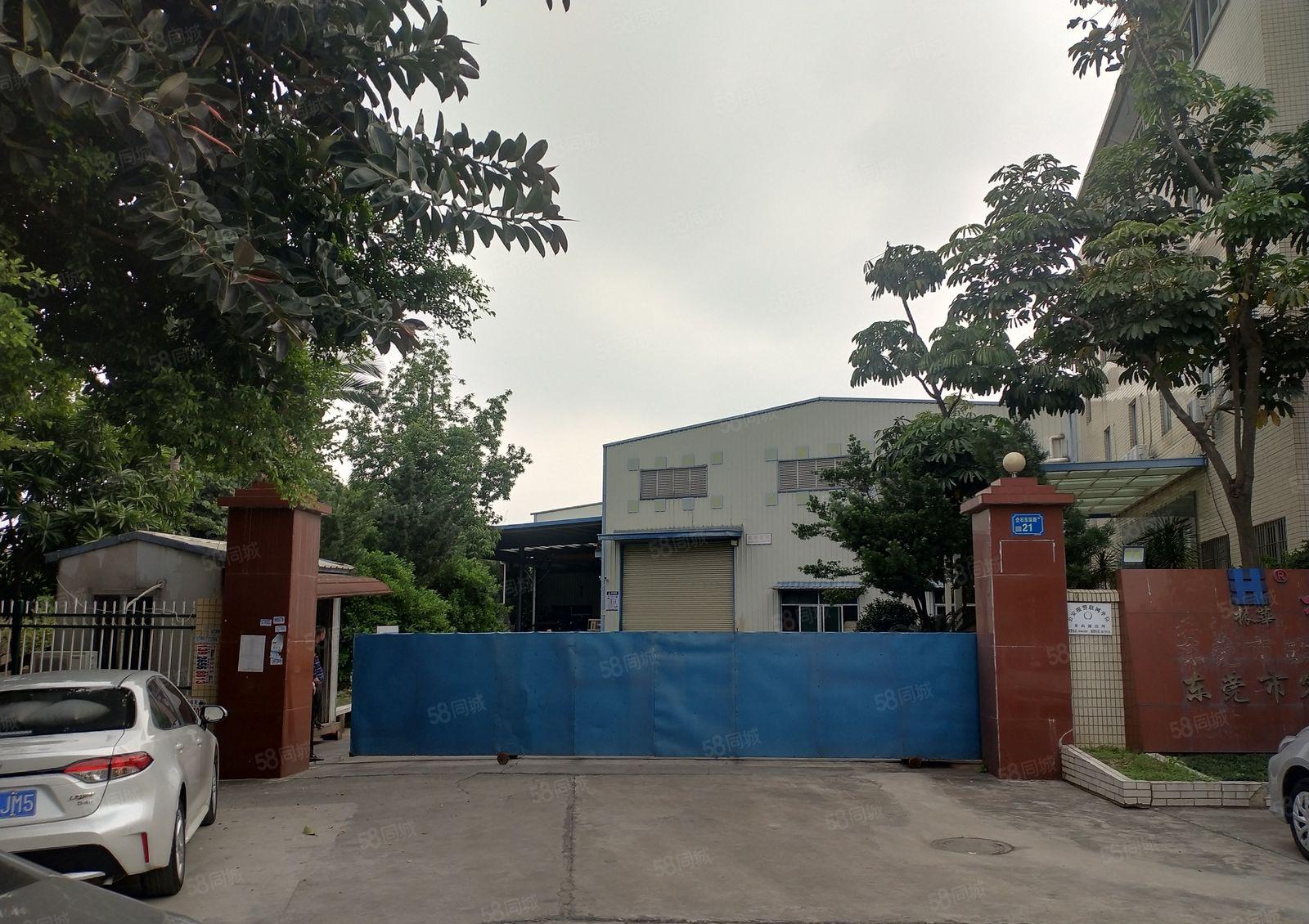 企石镇原房东独院钢构厂房5300平方，滴水10米，行车8部。