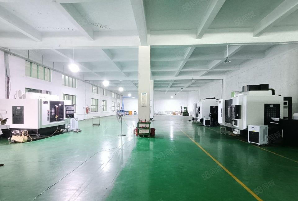 企石镇新出个人原房东标准厂房一楼1000方现成地坪漆办公室