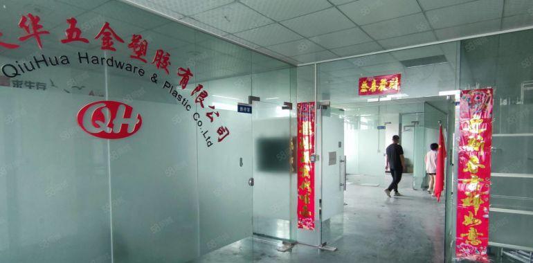 企石新出楼上750平精装修厂房出租 水电到车间 进场即可生产