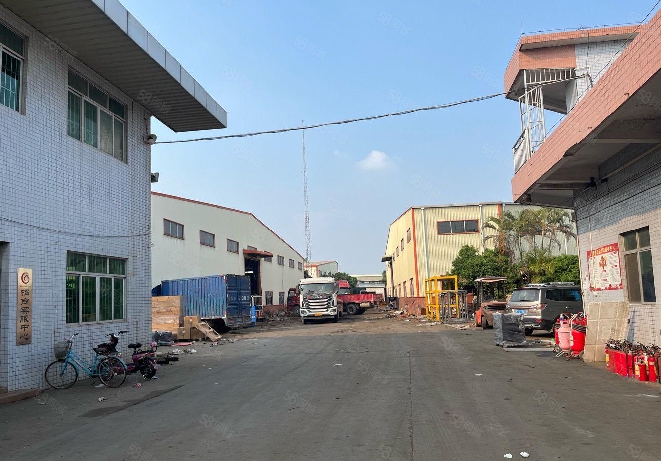 东莞企石镇独院钢构30000平方滴水10米工业用地可分租