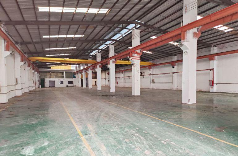 企石镇原房东砖墙单一层独院钢构带现成行车滴水9米空地大价格低