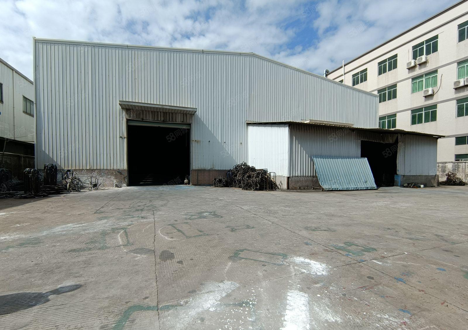 企石镇东山村永发工业区新出钢构2500平方空地大牛角位有6米