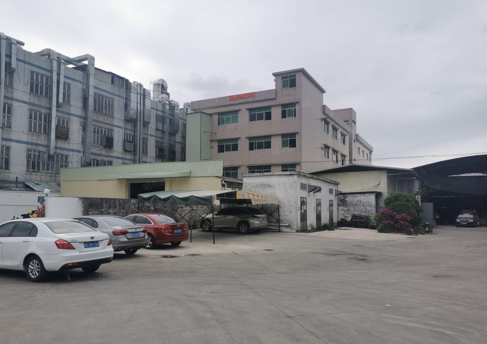 企石镇桥风路新出经典小独院标准加铁皮厂房出租实际面积工业用地