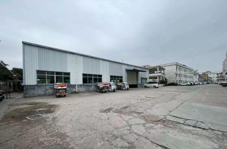 企石原房东低价钢构厂房1000厂房出租，中间无柱子