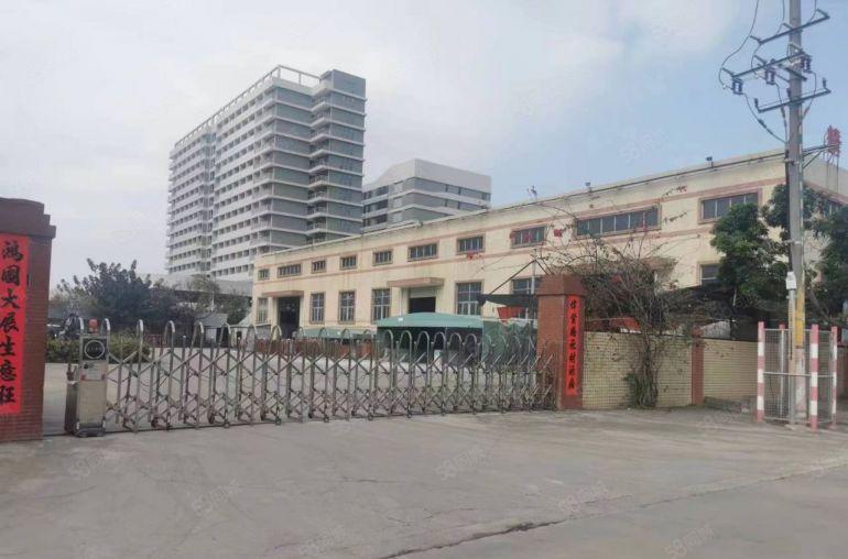 企石镇独院钢构单一层10米6000平方超大空地带航车厂房出租