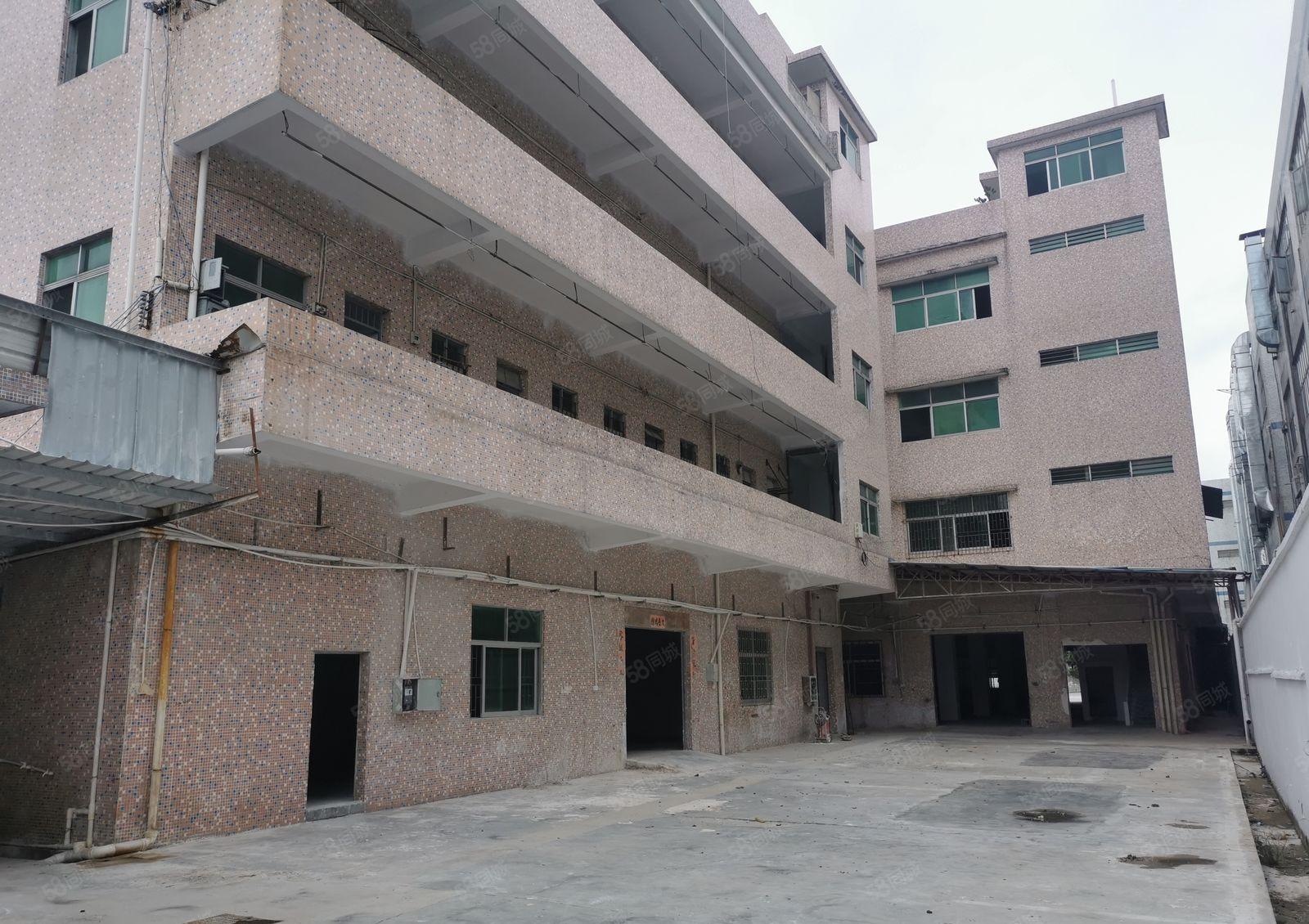 企石镇桥风路新出经典小独院标准加铁皮厂房出租实际面积工业用地