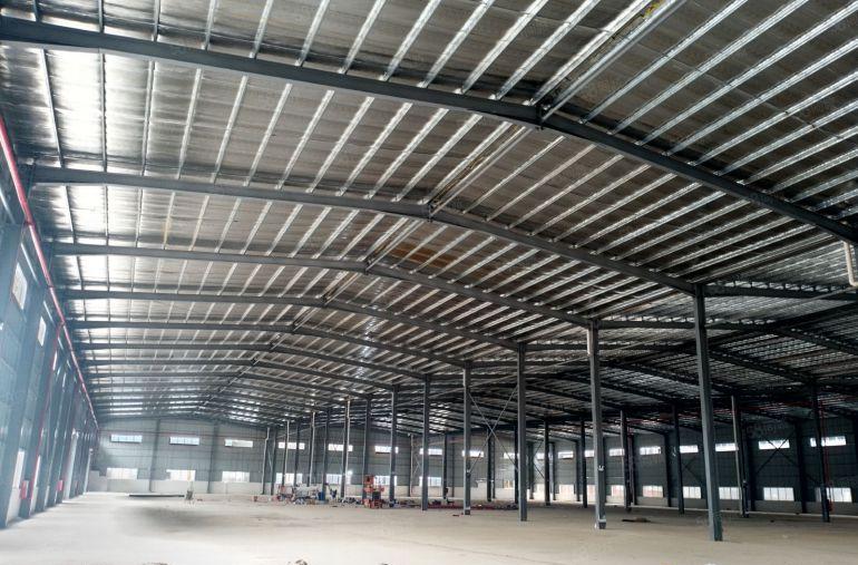 企石原房东钢构厂房滴水十二米带牛角位，水电过户装修办公室宿舍