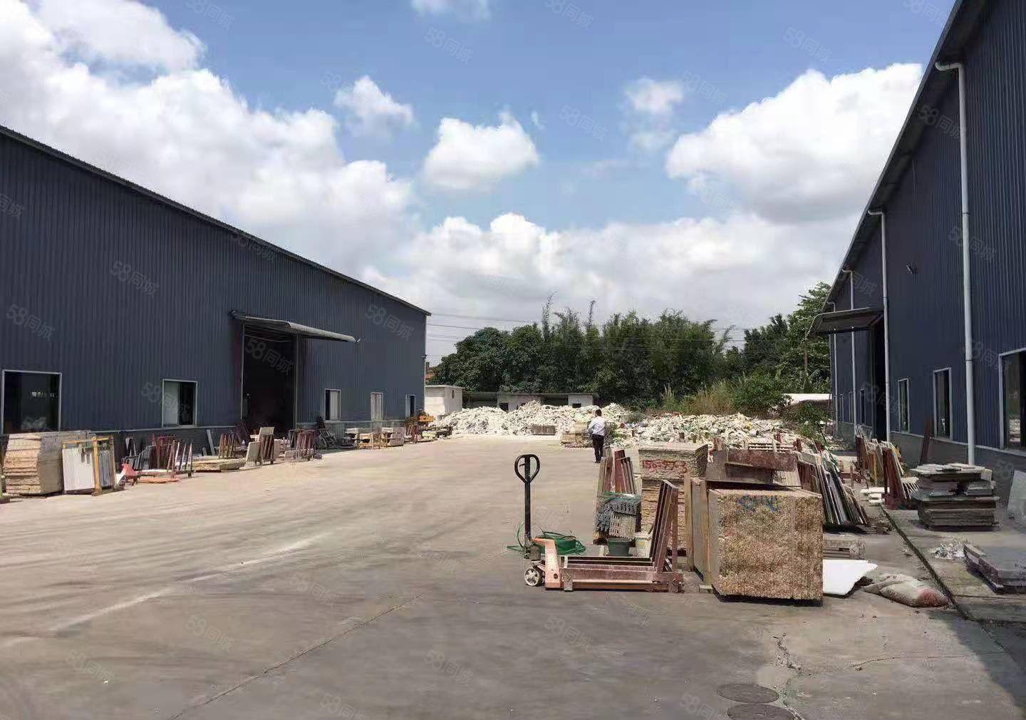 厂房带现成5吨行车，空地6000平，宿舍办公室1500平。