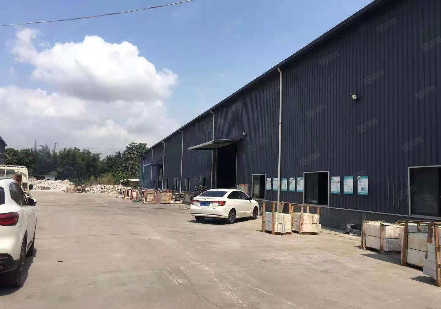 厂房带现成5吨行车，空地6000平，宿舍办公室1500平。