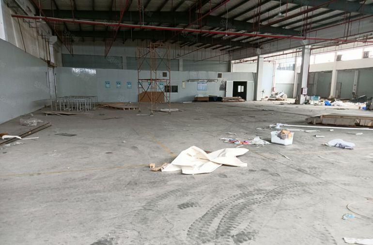 望牛墩 3800平 园区高台仓库  空地大 低价出租