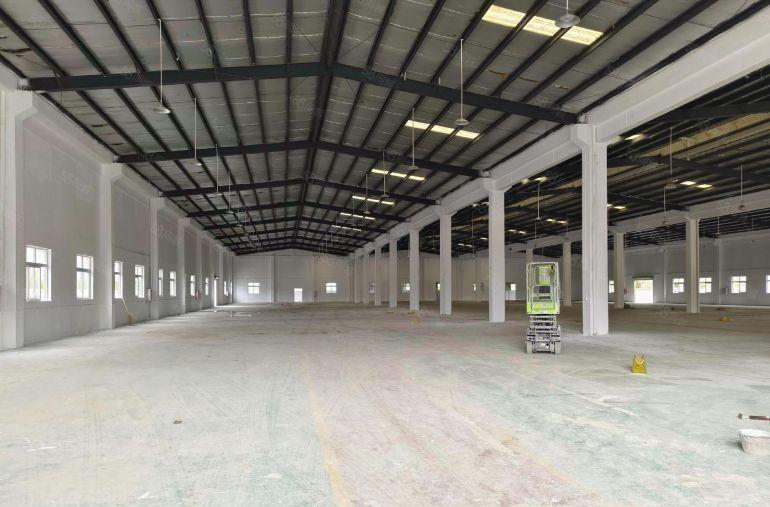 超大空地独院单一层厂房滴水8米，交通便利适合五金注塑等