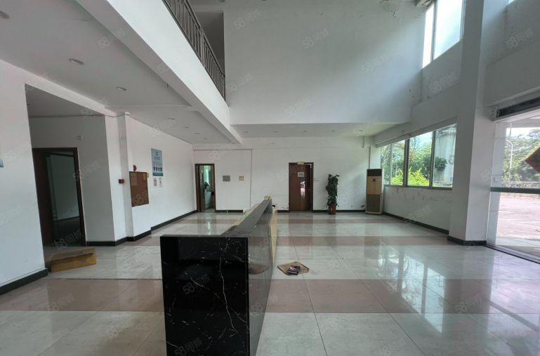 洪梅镇12米独门独院钢构厂房带牛角现成办公室装修主线到车间