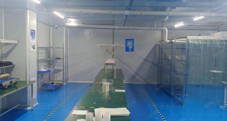 塘厦138工业区二楼无尘车间600平方米水电齐全全新空调