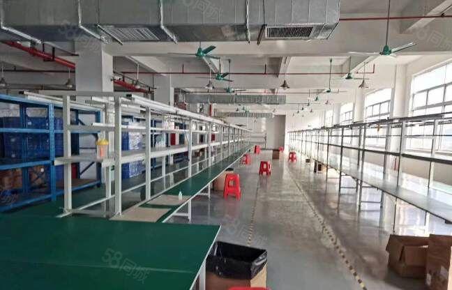 工业园区标准厂房二楼1200方出租，现成办公室 可办各类环评