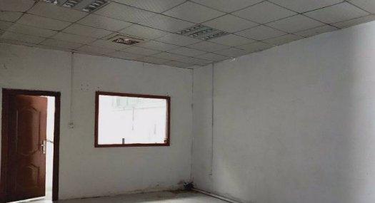 凤岗镇浸校塘一楼带牛角带吊顶办公室厂房出租770平靠近路边