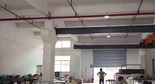 凤岗镇黄洞一楼五金模具 注塑设备厂房出租680平带消防精装修