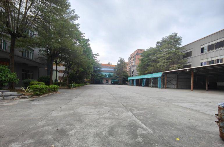 清溪镇银湖工业区花园式原房厂房出租