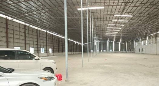 佛山禅城 10000㎡ 钢结构厂房租售层高8米 跨度12米 柱距12米 配电500KVA 独院天车10吨