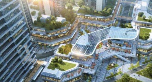 金山湖约35万㎡产城人融合生态综合体 打造商务生活休闲5分钟生活圈