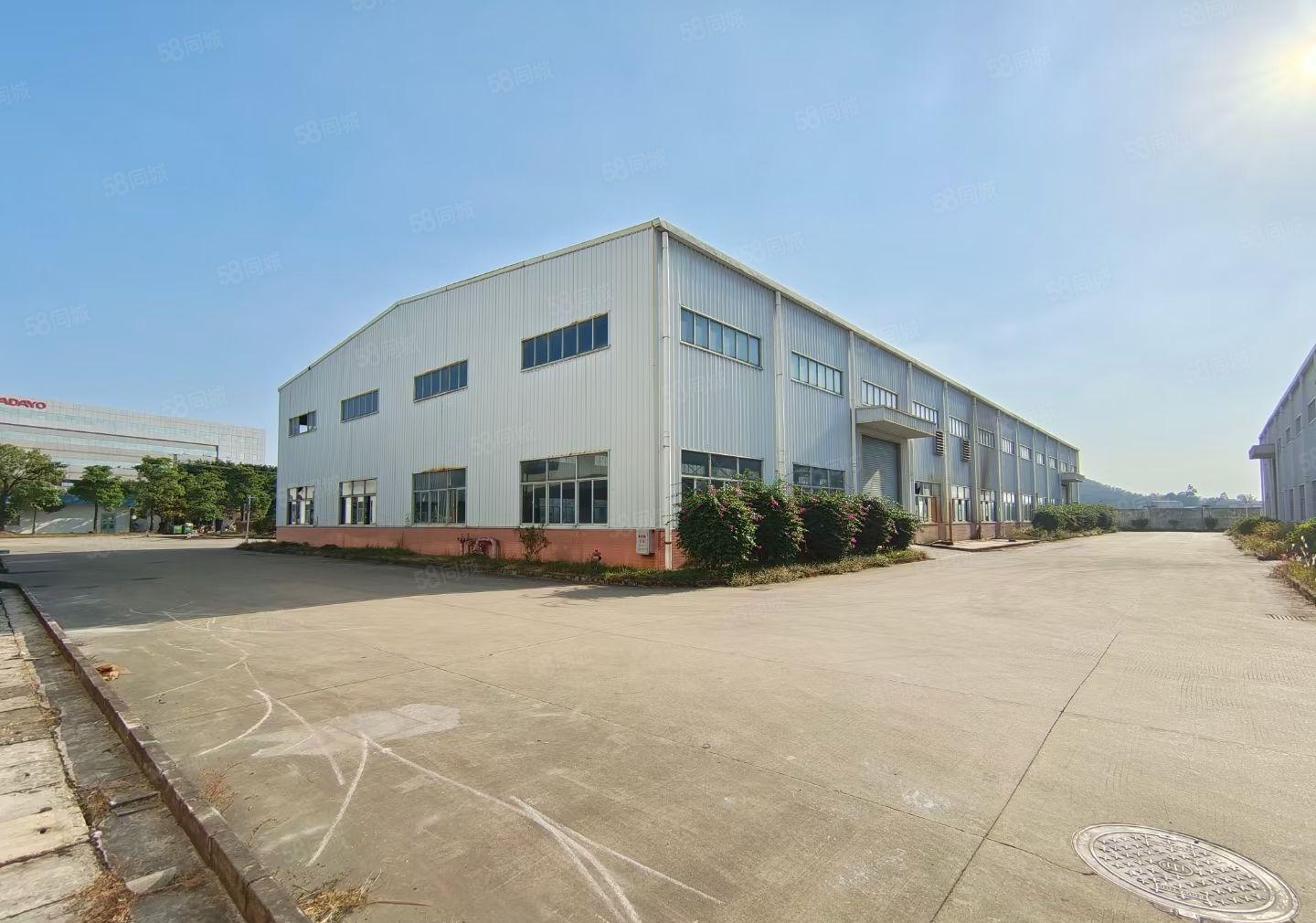 惠城区水口单一层约22000平方花园式钢构厂房招租