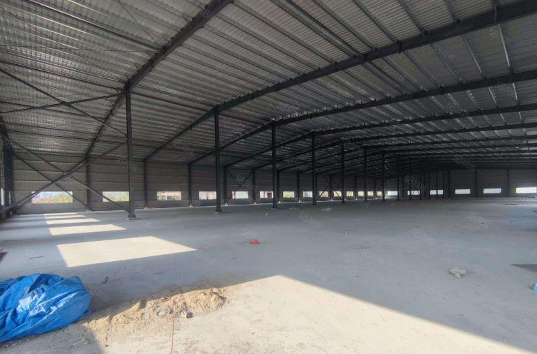 马安全新钢构厂房出租5800平滴水8米可以进出拖挂可分租