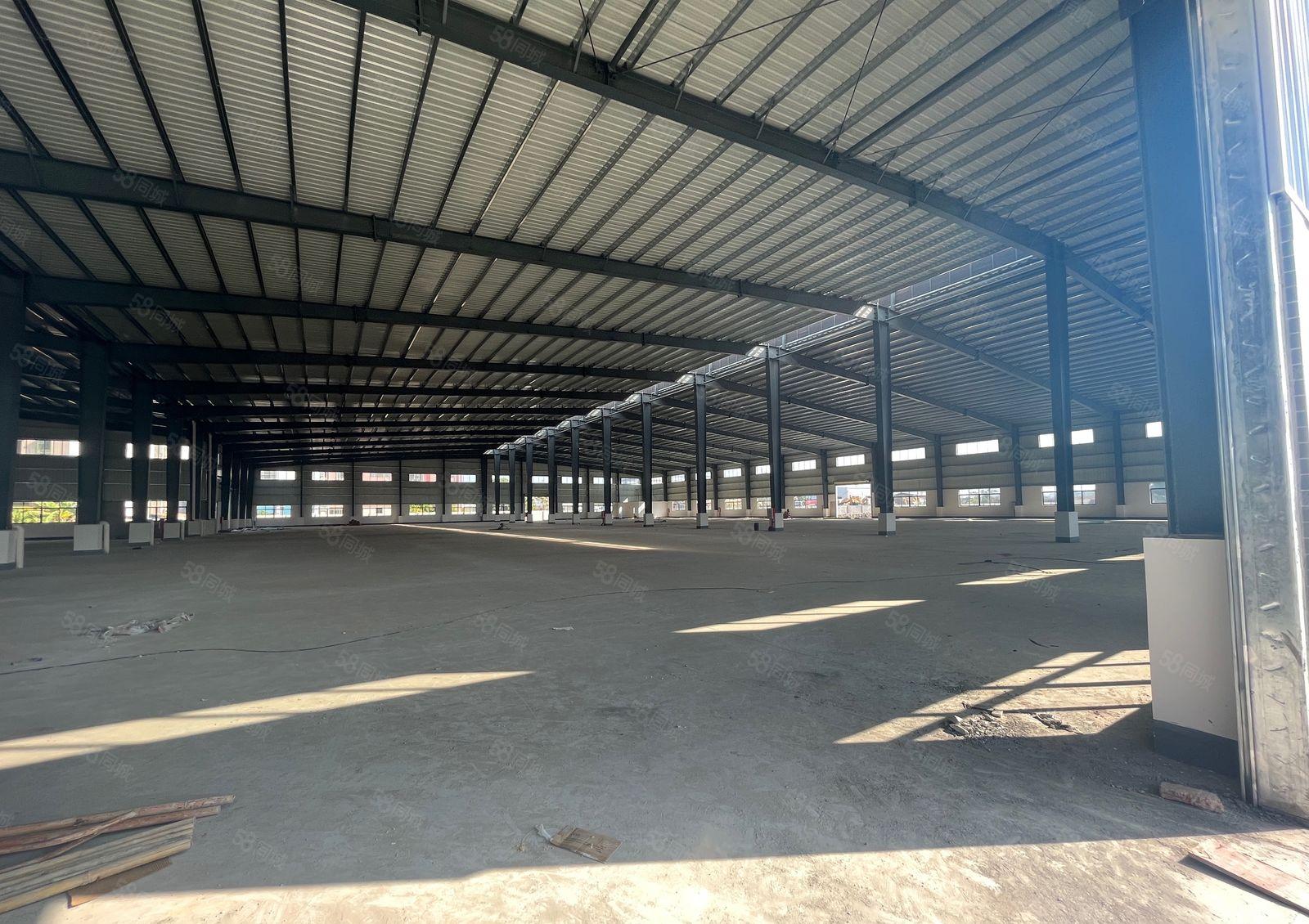 马安滴水9米全新钢构，12500平方可分租，空地大，交通便利