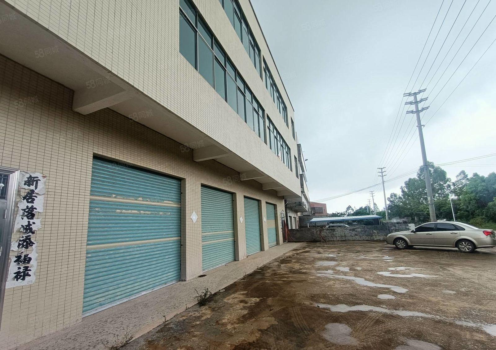 10元汝湖镇独院三层厂房1000平方 院子空地400平方