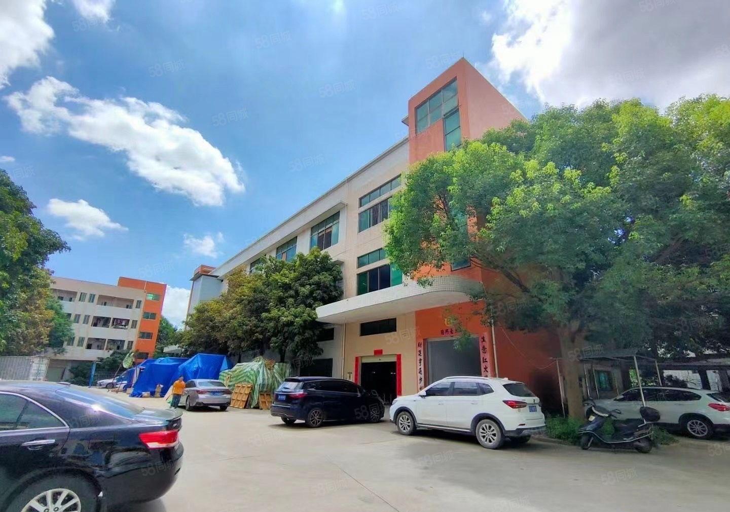 水口1500平方繁华地段厂房，现成装修，花园式厂房停车位充足